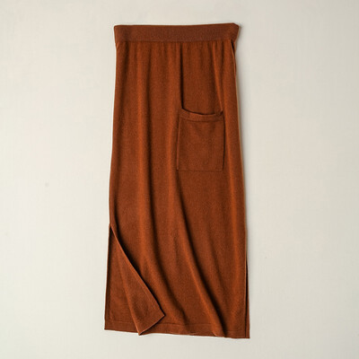 Card&Geese cashmere skirt pure cashmere ladies simple cashmere autumn&winter new solid color with pocket 10546
Card&Geese cashmere skirt pure cashmere ladies simple cashmere autumn&winter new solid color with pocket 10546