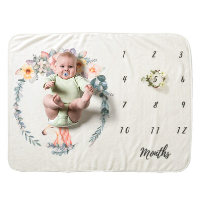 Baby Monthly Milestone Blanket For Girl Boy Floral Wings Unicorn Frame Newborn Photo Prop Background Super Soft Flannel
Baby Monthly Milestone Blanket For Girl Boy Floral Wings Unicorn Frame Newborn Photo Prop Background Super Soft Flannel