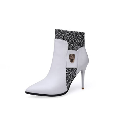 Womens Leather Ankle Boots Thin Heels Pointy Toe Zipper Daily Wear Booties Martin boots
Womens Leather Ankle Boots Thin Heels Pointy Toe Zipper Daily Wear Booties Martin boots