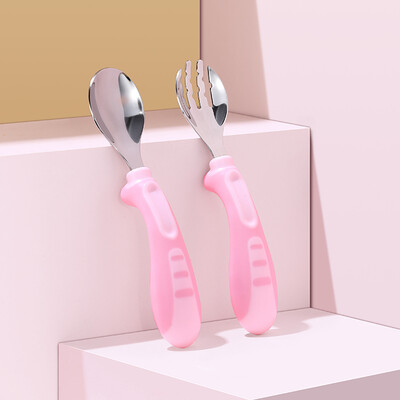 Youdao Little Bee Stainless Steel Set Spoon Fork Child Baby Tableware Baby Training Spoon With Box Cherry Powder
Youdao Little Bee Stainless Steel Set Spoon Fork Child Baby Tableware Baby Training Spoon With Box Cherry Powder