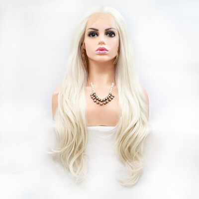 Amazing Star Lace Frontal Wigs Long Straight Hair White Color Middle Part Half Hand Tied Heat Resistant Synthetic Hair Wigs
Amazing Star Lace Frontal Wigs Long Straight Hair White Color Middle Part Half Hand Tied Heat Resistant Synthetic Hair Wigs