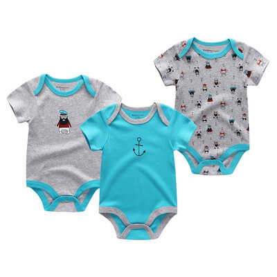 3PCSLot Baby Boy Clothes 0-12M Newborn Cotton Baby Girls Clothes Rompers Babywear Bodysuits Clothing Sets For Babies
3PCSLot Baby Boy Clothes 0-12M Newborn Cotton Baby Girls Clothes Rompers Babywear Bodysuits Clothing Sets For Babies