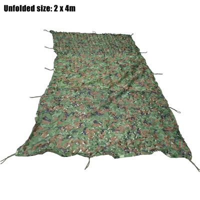 2M x 4M Woodland Military Army Hunting Camping Tent Car Cover Camouflage Net Netting
2M x 4M Woodland Military Army Hunting Camping Tent Car Cover Camouflage Net Netting
