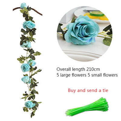 FUNNYBUNNY Fake Rose Vine Flowers Plants Artificial Flower Hanging Rose Ivy Home Hotel Office Wedding Party Garden Craft Decor
FUNNYBUNNY Fake Rose Vine Flowers Plants Artificial Flower Hanging Rose Ivy Home Hotel Office Wedding Party Garden Craft Decor