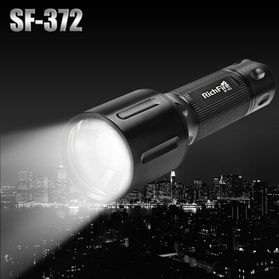 RichFire SF - 372 Cree XM-L2 U2 800lm 5-Mode White Zooming Flashlight with Memory Function 1 x 18650 3 x AAA Battery
RichFire SF - 372 Cree XM-L2 U2 800lm 5-Mode White Zooming Flashlight with Memory Function 1 x 18650 3 x AAA Battery