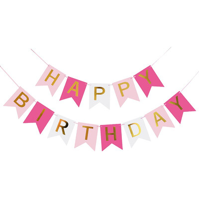 FUNNYBUNNY Happy Birthday Banner Bronzing Letter Fishtail Bunting Lahua Party Flags Party Decorations Christmas Banner
FUNNYBUNNY Happy Birthday Banner Bronzing Letter Fishtail Bunting Lahua Party Flags Party Decorations Christmas Banner