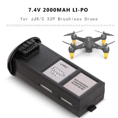 74V 2000mAh Li-po Drone Battery for JJRC X3P 1080P 5G Wifi FPV Brushless GPS Drone Quadcopter
74V 2000mAh Li-po Drone Battery for JJRC X3P 1080P 5G Wifi FPV Brushless GPS Drone Quadcopter