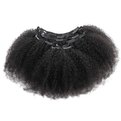 YVONNE Afro Kinky Curly Clip In Human Hair Extensions Brazilian Virgin Hair 7 PiecesSet 120gset Natural Color
YVONNE Afro Kinky Curly Clip In Human Hair Extensions Brazilian Virgin Hair 7 PiecesSet 120gset Natural Color