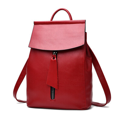 TangDe 2018 new Trendy girl backpack Pure Color PU leather Casual fashion leisure Korean Minimalism womens bag
TangDe 2018 new Trendy girl backpack Pure Color PU leather Casual fashion leisure Korean Minimalism womens bag