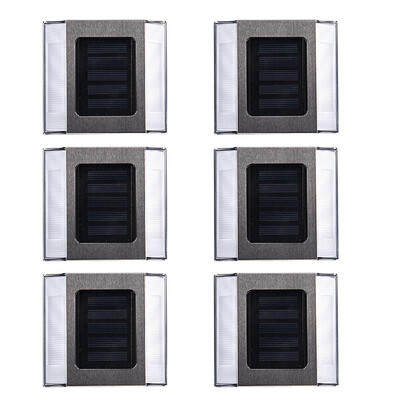 Solar Deck Lights 2-LED White Road Driveway Light Stainless Steel Waterproof Outdoor Path Stairs Step Ground Lamp Garden Patio Yar
Solar Deck Lights 2-LED White Road Driveway Light Stainless Steel Waterproof Outdoor Path Stairs Step Ground Lamp Garden Patio Yar