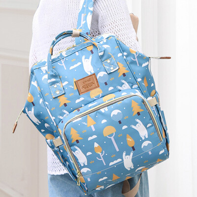 Aibo Shi Mummy bag multi-function back milk bag large capacity Korean mother bag shoulder mother&baby bag M213 blue naughty bear
Aibo Shi Mummy bag multi-function back milk bag large capacity Korean mother bag shoulder mother&baby bag M213 blue naughty bear