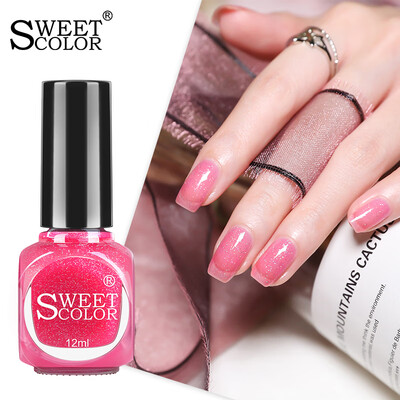 Sweetcolor s367 12ml Sakura Elf Powder French raw material environmentally friendly nail polish quick-drying long-lasting nail polish soft pink sequins meat pink
Sweetcolor s367 12ml Sakura Elf Powder French raw material environmentally friendly nail polish quick-drying long-lasting nail polish soft pink sequins meat pink