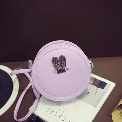 Tailored Fashion Women Single Shoulder Rabbit Ears Small Circular Bag Texture Zipper Bag
Tailored Fashion Women Single Shoulder Rabbit Ears Small Circular Bag Texture Zipper Bag