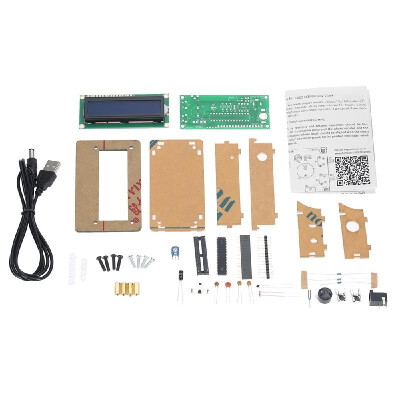 1602 LCD DIY Digital Clock Kit with Acrylic Case Time Temperature Date Week Display 3-channel Alarm Clock
1602 LCD DIY Digital Clock Kit with Acrylic Case Time Temperature Date Week Display 3-channel Alarm Clock