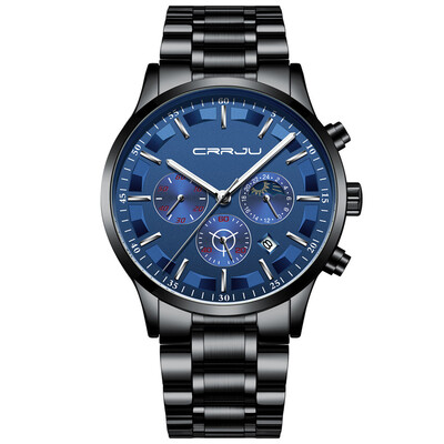 Gobestart Luxury Mens Sports Watch Fashion Business Six Pin Multi Function Chronograph
Gobestart Luxury Mens Sports Watch Fashion Business Six Pin Multi Function Chronograph