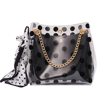 Tailored Women Fashion Transparent Package Chain Bucket Bag Wild Messenger Shoulder Bag
Tailored Women Fashion Transparent Package Chain Bucket Bag Wild Messenger Shoulder Bag