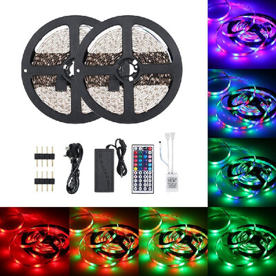 DC12V 48W 10 Meters 600 LED RGB Strip Light with IR 44 Keys Remote Control Controller Cuttable Supported Automatic Colors Changing
DC12V 48W 10 Meters 600 LED RGB Strip Light with IR 44 Keys Remote Control Controller Cuttable Supported Automatic Colors Changing