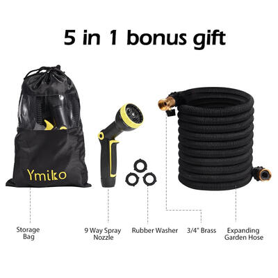 Garden Hose 17 Feet Flexible Multipurpose Hose Garden Watering Car Washing Pet Washing Hose
Garden Hose 17 Feet Flexible Multipurpose Hose Garden Watering Car Washing Pet Washing Hose
