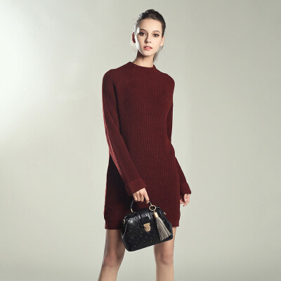 PREISEI New Autumn Winter Women Casual Elegant Simple Loose Solid O-Neck Long Sleeve Sweater Dress Vestido Mujer
PREISEI New Autumn Winter Women Casual Elegant Simple Loose Solid O-Neck Long Sleeve Sweater Dress Vestido Mujer