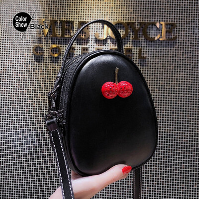 Beibaobao Cherry Messenger Bag For Women High Quality Lady Shoulder Packet Multi-layer Pocket For Girl 3 Zipper Crossbody Packet 
Beibaobao Cherry Messenger Bag For Women High Quality Lady Shoulder Packet Multi-layer Pocket For Girl 3 Zipper Crossbody Packet