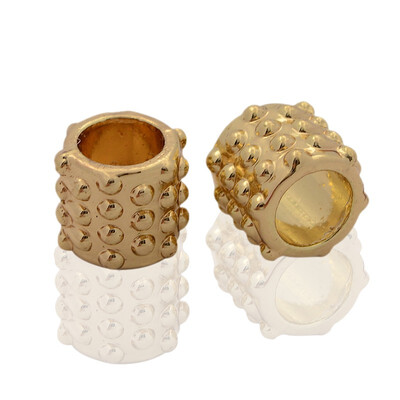 Nickel Free & Lead Free Unfading Golden Alloy European Beads Large Hole Column Beads 8x7mm Hole 5mm
Nickel Free & Lead Free Unfading Golden Alloy European Beads Large Hole Column Beads 8x7mm Hole 5mm