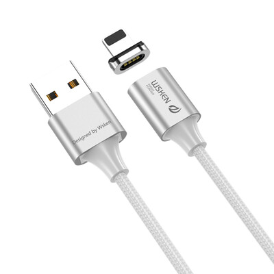 WSKEN X2 2M 656ft Lightning Magnetic Cable for iPhone iPad LED Display Magnetical Type Data Sync Fast Charging Cable Nylon Braide
WSKEN X2 2M 656ft Lightning Magnetic Cable for iPhone iPad LED Display Magnetical Type Data Sync Fast Charging Cable Nylon Braide