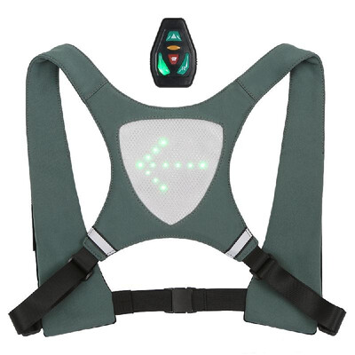 Lixada USB Rechargeable Reflective Vest Backpack with LED Turn Signal Light Remote Control Outdoor Sport Safety Bag Gear for Cycli
Lixada USB Rechargeable Reflective Vest Backpack with LED Turn Signal Light Remote Control Outdoor Sport Safety Bag Gear for Cycli