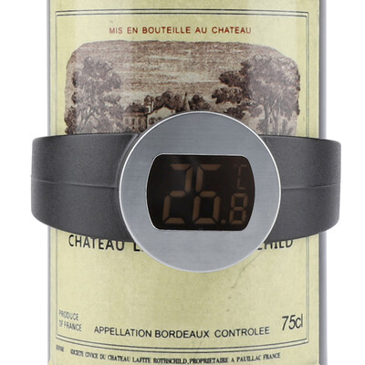 Greensen Wine Bottle ThermometerInstant Readout Bracelet Wine Bottle Thermometer with Large LCD Display
Greensen Wine Bottle ThermometerInstant Readout Bracelet Wine Bottle Thermometer with Large LCD Display