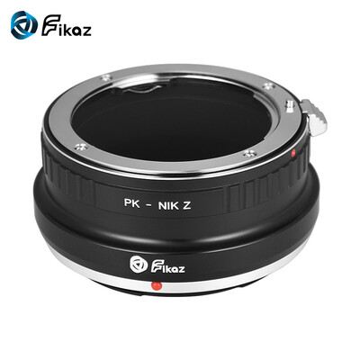 Fikaz High Precision Lens Mount Adapter Ring Aluminum Alloy for Pentax PK-Mount Lens to Nikon Z6 Z7 Z-Mount Mirrorless Camera PK-N
Fikaz High Precision Lens Mount Adapter Ring Aluminum Alloy for Pentax PK-Mount Lens to Nikon Z6 Z7 Z-Mount Mirrorless Camera PK-N
