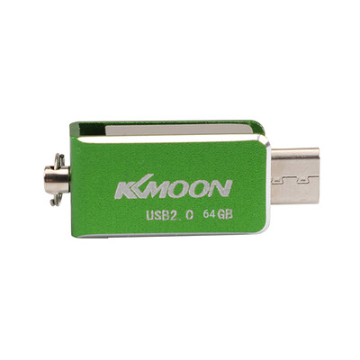 KKMOON USB 20 OTG Pen Drive Rotatable Flash Drive 16GB 32GB 64GB External Storage Pendrive Memory Dual Plug USB Stick U Disk
KKMOON USB 20 OTG Pen Drive Rotatable Flash Drive 16GB 32GB 64GB External Storage Pendrive Memory Dual Plug USB Stick U Disk