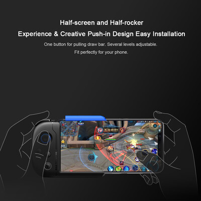 Flydigi One-Handed Gamepad BT Connection Game Pad Joystick for Android Devices for PUBG Mobile & Arena of Valor
Flydigi One-Handed Gamepad BT Connection Game Pad Joystick for Android Devices for PUBG Mobile & Arena of Valor