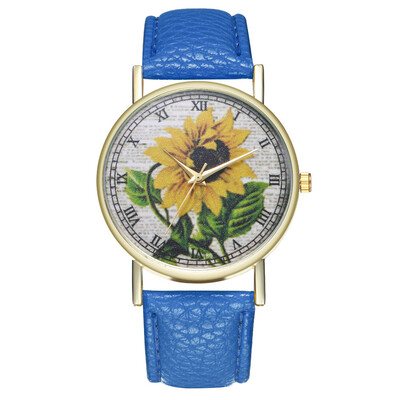 Simple Luxury PU Leather Watches Quartz Wrist Watches Sunflower Painting Women Ladies Couple Watch Clock Jewelry &Ff
Simple Luxury PU Leather Watches Quartz Wrist Watches Sunflower Painting Women Ladies Couple Watch Clock Jewelry &Ff