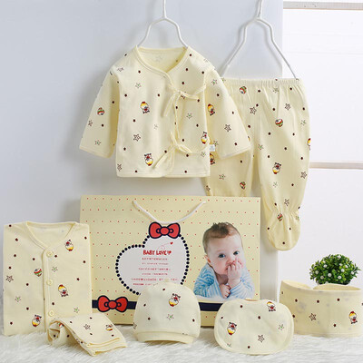 Baby Boys Girls Clothing Cotton Infant Underwear Fashion Suits Set 7 Pieces Clothes For 0-3M
Baby Boys Girls Clothing Cotton Infant Underwear Fashion Suits Set 7 Pieces Clothes For 0-3M