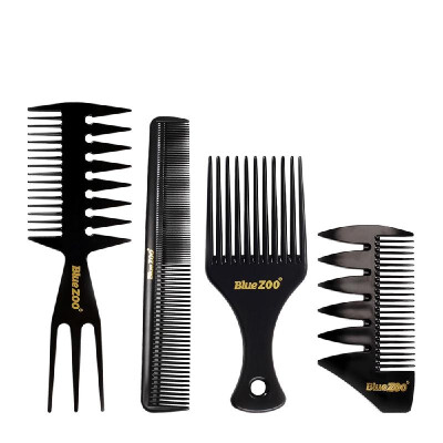 BlueZOO 4PCS Set Comb for Men Hair Style Heat-resistant Large Comb For Hair Styling Tool Amber
BlueZOO 4PCS Set Comb for Men Hair Style Heat-resistant Large Comb For Hair Styling Tool Amber