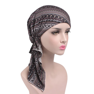 Women Printed Cancer Chemo Cotton Turban Headwear Casual Adjusted Ruffles Bandanas Muslim Headscarf Multicolor
Women Printed Cancer Chemo Cotton Turban Headwear Casual Adjusted Ruffles Bandanas Muslim Headscarf Multicolor