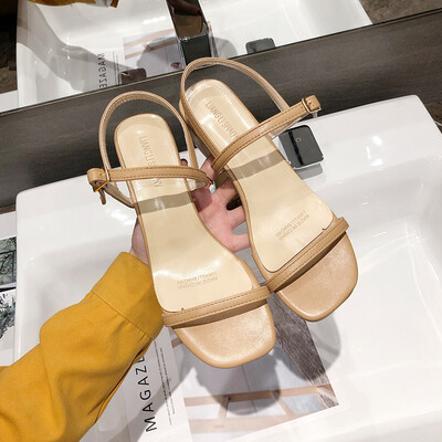 Chic Fairy Wind Sandals Womens Summer Simple Temperament Coarse Heels Gentle Evening Shoes
Chic Fairy Wind Sandals Womens Summer Simple Temperament Coarse Heels Gentle Evening Shoes