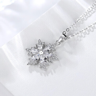 Valentines Day gift girlfriend necklace silver flower snowflake necklace fashion clavicle chain ins trend jewelry
Valentines Day gift girlfriend necklace silver flower snowflake necklace fashion clavicle chain ins trend jewelry