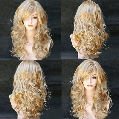〖Follure〗Blonde Wigs Wavy Curly Long Heat Resistant Fiber Costume Party Wigs for Women
〖Follure〗Blonde Wigs Wavy Curly Long Heat Resistant Fiber Costume Party Wigs for Women
