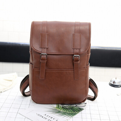 Backpack mens fashion vintage antique with Korean version of the pu-tide brand personality student bag travel casual shoulder bag
Backpack mens fashion vintage antique with Korean version of the pu-tide brand personality student bag travel casual shoulder bag