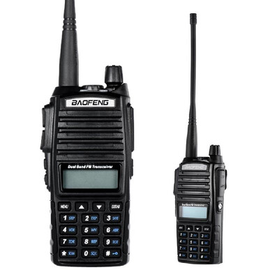 Original BAOFENG UV-82 VHFUHF Dual Band Handheld Transceiver Interphone with LCD FM Radio Receiver 5W 128 Memory Channels CB Radi
Original BAOFENG UV-82 VHFUHF Dual Band Handheld Transceiver Interphone with LCD FM Radio Receiver 5W 128 Memory Channels CB Radi