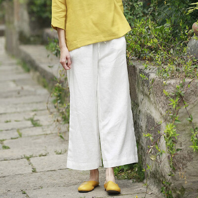 Tailored Fashion Women Summer Solid Casual Easy Sport Work Casual Loose Trouser Pants
Tailored Fashion Women Summer Solid Casual Easy Sport Work Casual Loose Trouser Pants