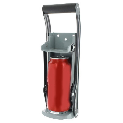 16oz Wall Mounted Home Dispensing Can Crusher Beer Soda Cans Smasher Bottle Crushing Recycling Tool With Built-In Bottle Opener
16oz Wall Mounted Home Dispensing Can Crusher Beer Soda Cans Smasher Bottle Crushing Recycling Tool With Built-In Bottle Opener