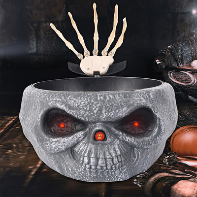 Halloween Decoration Props Sound Control Induction Skeleton Ghost Hand Fruit Bar Bar KVT Party Whole Ghost Arrangement Decoration