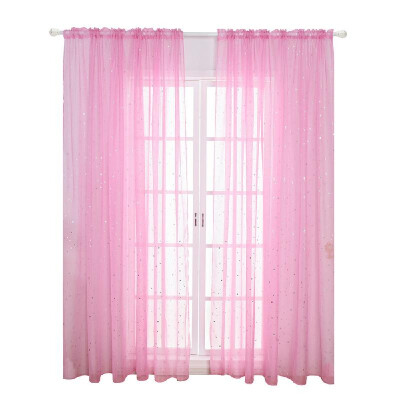 Sheer Curtains Little Star Print Window Screen Curtains for Living Room Dining Room office Hotel 1 Panel 40"x106
Sheer Curtains Little Star Print Window Screen Curtains for Living Room Dining Room office Hotel 1 Panel 40"x106