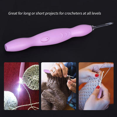 Greensen 9 in 1 USB Rehargeable Light Up Crochet Hooks Needles Hand Weave Sewing Tools Set
Greensen 9 in 1 USB Rehargeable Light Up Crochet Hooks Needles Hand Weave Sewing Tools Set