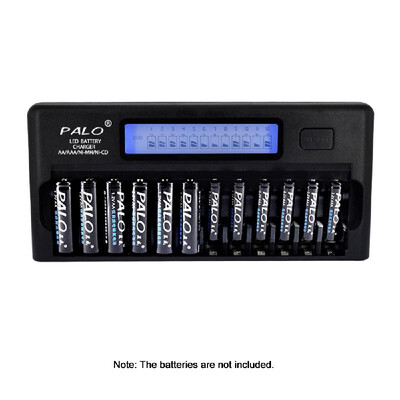 PALO PL-NC30 Universal Intelligent Battery Charger 4 Inch LCD Display Speedy Smart Charger w 12 Battery Slots for 12V Ni-MH Ni-C
PALO PL-NC30 Universal Intelligent Battery Charger 4 Inch LCD Display Speedy Smart Charger w 12 Battery Slots for 12V Ni-MH Ni-C