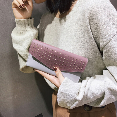Tailored Womens Long Clutch Bag Female Purse Zipper Purse Bag Contrast Color Stitching
Tailored Womens Long Clutch Bag Female Purse Zipper Purse Bag Contrast Color Stitching
