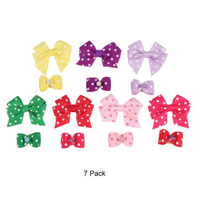 Greensen Pet Dog Cat Puppy Bowknot Dot Hairpin Hair Clip Head Decoration Set Accessories
Greensen Pet Dog Cat Puppy Bowknot Dot Hairpin Hair Clip Head Decoration Set Accessories