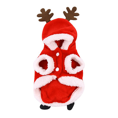 Pet Reindeer Coat Christmas Elk Costume Dog Clothes Winter Puppy Holiday Apparel Outfit Dog Party Dress Up Hoodie
Pet Reindeer Coat Christmas Elk Costume Dog Clothes Winter Puppy Holiday Apparel Outfit Dog Party Dress Up Hoodie