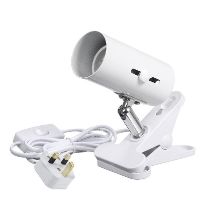 85-265V 300W UVB Pet Light Holder Clamp Lamp Fixture Solid Ceramics Socket&Iron Shell 360° Adjustable Habitat Lighting&Cer
85-265V 300W UVB Pet Light Holder Clamp Lamp Fixture Solid Ceramics Socket&Iron Shell 360° Adjustable Habitat Lighting&Cer